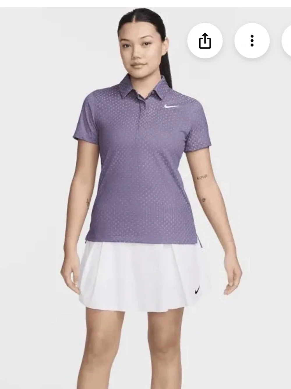 Nike Women's Tour Dri-FIT ADV Jacquard Golf Polo